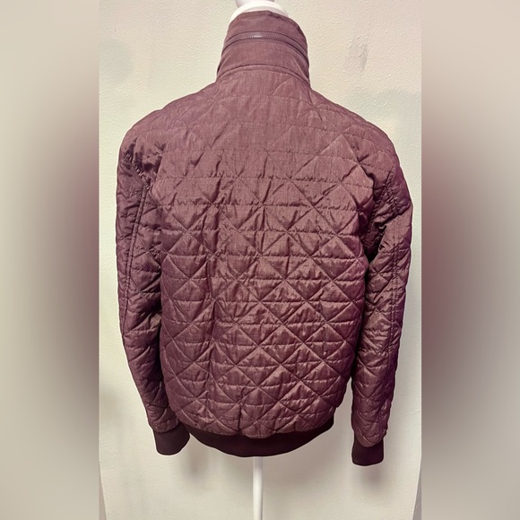 Guess Puffer Jacket in Burgundy Color - Picture 5 of 8